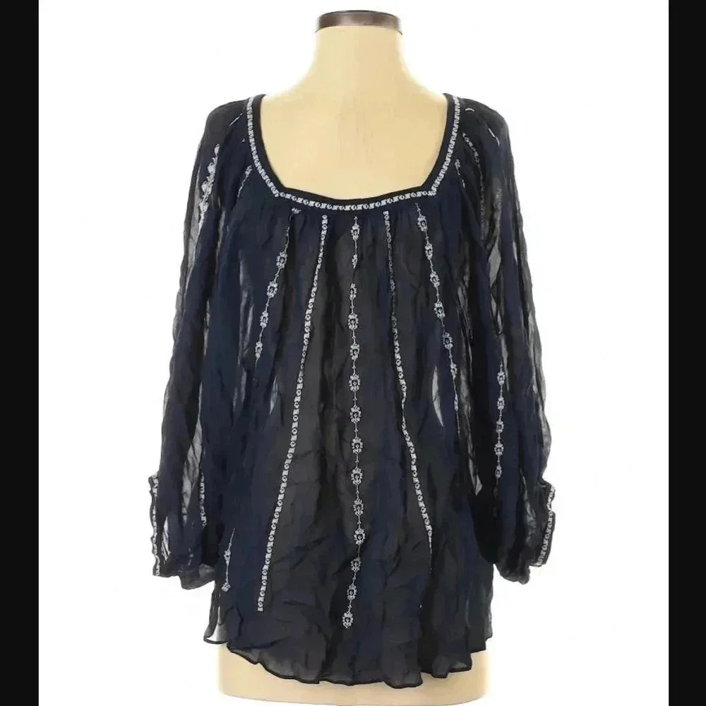 Lucky Brand Boho Blouse